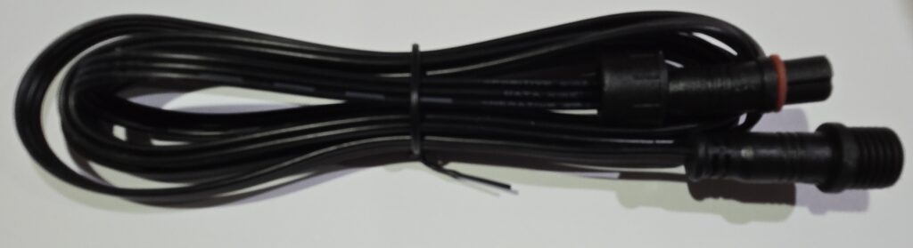 6' Three Core Power and Data Mini xConnect Extension cord - PermaTrack